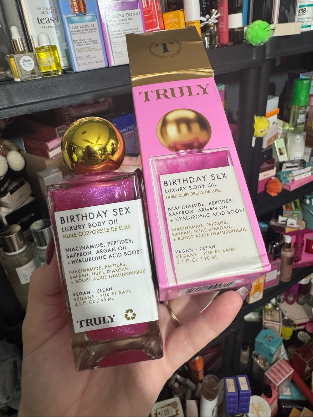 Truly Birthday Sex Luxury Body Oil -